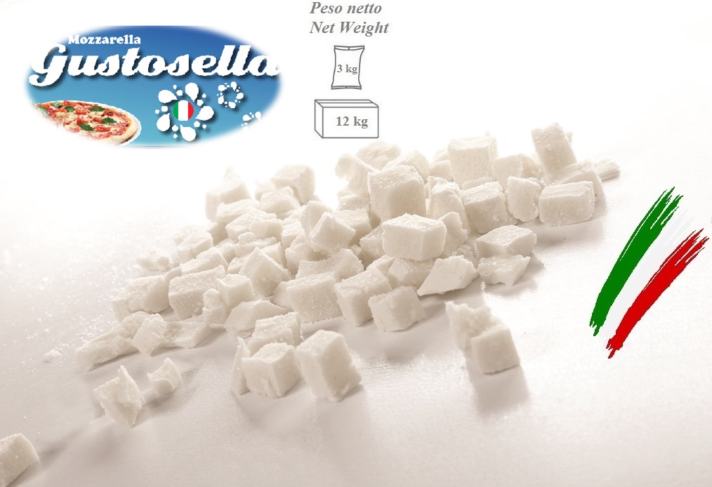 Diced Mozzarella Gustosella 